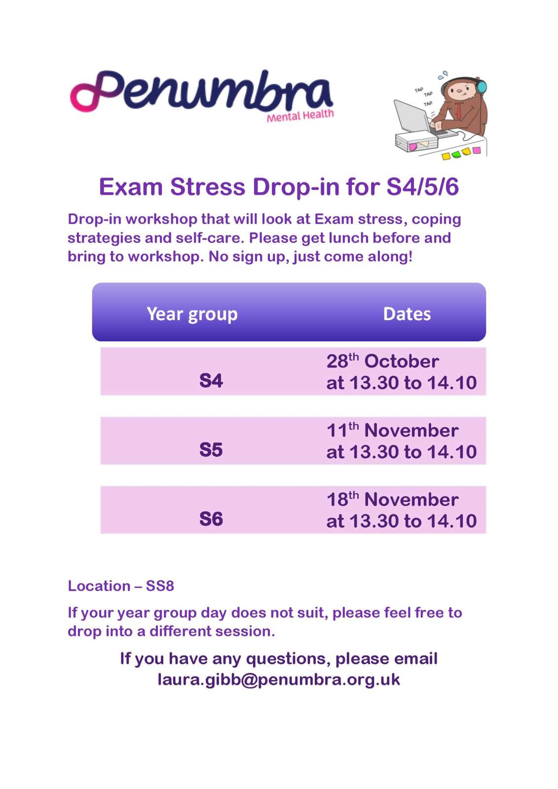 Help with exam stress